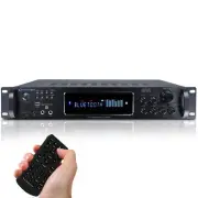 Tpro 2500W Bluetooth Hybrid Amp USB SD FM Tuner Recorder Preamp w/ Remote