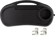 Snack Tray for Stroller,Adjustable Stroller Organizer with Cup Holder | Portable Pushchair Accessories, Reusable Pram Attachment for Home