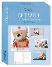 Card-Boxed-Get Well-Dr. Teddy (Box Of 12) by Family Treasures