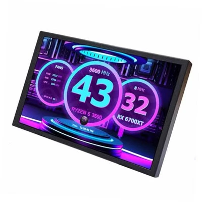 8 Inch Small Mini LCD Monitor 1280x800 IPS Screen Display for PC Case DIY