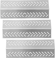 Folocy Stainless Steel Heat Plate Shield, Heat Tent, Flavorizer Bar, Burner Cover, Flame Tamer for Brinkmann, Charbroil, Nexgrill and Others ((304) 94641-3)