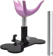 B Baosity Fixed Dog Seat Pet Hair Cutting Stool Adjustable Comfortable with Pole Pet Grooming Chair Dog Seat for Pet Grooming Bathing, Pink