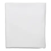 Ecology Dream Size Queen Soft Flat Bed Sheet Bright White Home Bedding/Linen