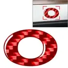 Window Door Wall Badge Emblem Lowercase Alphabet Letter o Decals Stickers Red