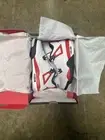 Nike Air Jordan 4 GS Red Cement #408452-161 Size 4Y-7Y