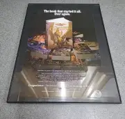 Dragonlance Chronicles TSR 1999 Framed Print Ad 8.5x11