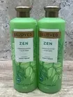 2 Pck Beloved Zen Lush Eucalyptus + Aloe Vera Vegan Body Wash 18oz.