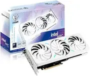 WEELIAO MAXSUN Intel Arc B580 12G iCraft White Graphics Card,2670~2850 Mhz Video Card,12GB 192-bit GDDR6,PCIE4.0,1 HDMI2.1a,3 DP2.1,3 Fans