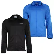 New Mens Columbia "Wooden Trestle" Omni-Wick Evap Fleece Jacket Sweaters