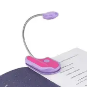 Amber Reading Light Rechargeable, Book Light Kids for Reading in Bed, Violet