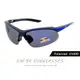 【SINYA】Polarized運動太陽眼鏡 流線型藍水銀 頂規強化偏光鏡片 N36 防眩光/防撞擊/抗UV400