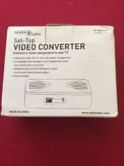 STELLAR LABS SET TOP VIDEO CONVERTER RF MODULATOR 33-9775 NEW