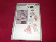 1979 SIMPLICITY #9215 - LADIES RETRO SET OF BLOUSES & CAMISOLE PATTERN 8 FF