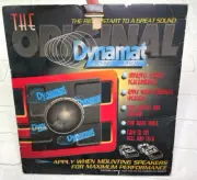 Dynamat Sound Insulation 2 SQ. FT. Speaker Kit 2 PCS NEW VTG Made