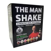 The Man Shake Variety Pack 14 sachets