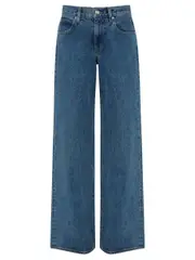 Slvrlake | Mica Low Rise Wide Leg Jean in Born To Run | The UNDONE