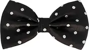 [AUSUAYA] Men's Bow Tie Polka Dot Classic Dots Bow Ties for Men Suit & Shirts & Tuxedo Men Bow Tie Polka Dot Boy DE- BT-BD1