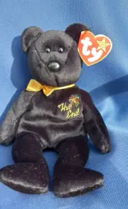 THE END TY beanie baby 1999 rare tag errors