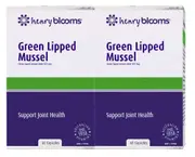 Henry Blooms Green Lipped Mussel Twin Pack 120 Capsules