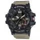 【CASIO】G-SHOCK 極限陸上冒險家軍事造型雙顯錶-卡其(GG-1000-1A5)