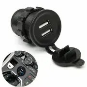 Car Cigarette Lighter Socket Accessories Dual USB Charger Power Adapter Outlet (for: Isuzu)