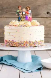 Cocomelon Family Stand Up Edible Cake Topper - Wafer Paper - 9.5x9.5cm