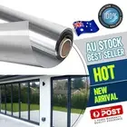 50CM x 100CM Silver Glass Tint One Way Mirror Film for Home Windows