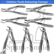 Tooth Extracting Plier Children Surgical Pedo Extraction Forceps Dentists Tools