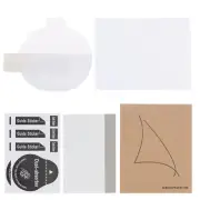 2pcs Watch Glass Screen Protectors 38mm TPU Round Smartwatch Screen Protective