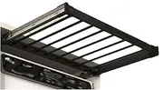 Pull-Out Pants Drawer Invisible Drying Rack, Built-in Wardrobe Pull-Out Basket, Perfect for Drying and Storing Pants Above Washing Machine(Black,600-850mm)