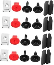 ZUNOXAZ Car Engine Splash Installation Set Complete Kit with Underbody Panel Screws Bolts Clips and Retainer Nut Compatible with Volvo Easy User Friendly Installation