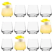 12x LAV Lal Whiskey Glasses Old Fashioned Scotch Bourbon Cocktail Tumblers 345ml