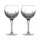 Royal Doulton R&D Collection Highclere Stemmed Crystal Balloon Glasses Set of 2
