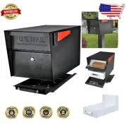 Mail Manager Pro: Heavy-Duty Locking Mailbox with Pull-Out Tray & Vandal Flag