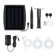 Aquarium Air Pump Oxygenator, 2.5W Solar Air Pump 3 Mode&No Noise Solar2244