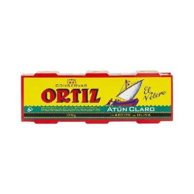 Ortiz Tuna Yellowfin in Olive Oil Trio – 3 x 92g