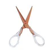 6.5" Acrylic Rose Gold Fabric Scissors Stainless Steel Office Craft Scissors ...