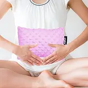 LYMOI Abdominal Surgery Pillow with Pocket, Hysterectomy Pillow Post Surgery, Hysterectomy Recovery Must Haves, Recovery Gifts for Tummy Tuck C-Section Surgery, Ice Pack Not Included (Purple)