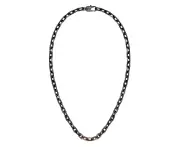 BOSS Men's Ion Plated Chain Necklace - Black