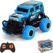 Pup Go Remote Control Car For Kids, Strong, Fast and Sensitive RC Car for 3-7 Years Old Boys Girls, RC Turck Toy for Toddler, 2.4G Small Racing Car, Boys Toys Age 3 4 5 6, Birthday Gift (RockBlue)