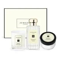 在飛比找Yahoo奇摩購物中心優惠-Jo Malone 英國梨與小蒼蘭三件組禮盒(香水100ml