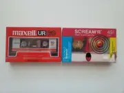 Vintage Maxwell 60min/ 3M Scotch 45 min Cassette Tapes