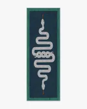 75' x 215' | Machine Washable Runner Rug | Kid & Pet Friendly | Indoor Rug | Jonathan Adler Venom Sapphire Tufted Rug | Ruggable