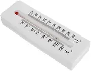 Homoyoyo Outdoor Thermometer Key Hider Decorative Wall Mounted Key Storage Box Plastic Temperature Gauge Container Decor Faux