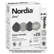 Nordia Zinc+ Powder 28 Sachets