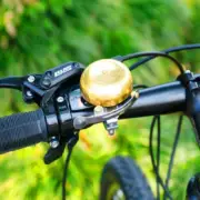 Bicycle Retro Brass Bell Clear Voice (Golden)