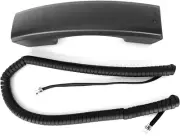 HD Voice Handset with Curly Cord for Polycom VVX 250/350 / 450 IP Phone (See Ful