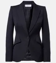 [McQueen] McQueen Wool blazer AU 14 black