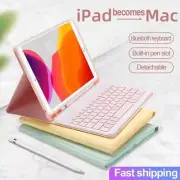 Bluetooth Keyboard Case Cover With Mouse For iPad 5/6/7/8th/9th Gen Air 5 4 Pro