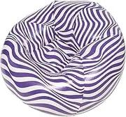 Abaodam Outdoor Inflatable Sofa Portable Lazy Bean Bag Chair for Camping Hiking and Picnics Foldable Single Person Striped Design Durable for Relaxing Activities